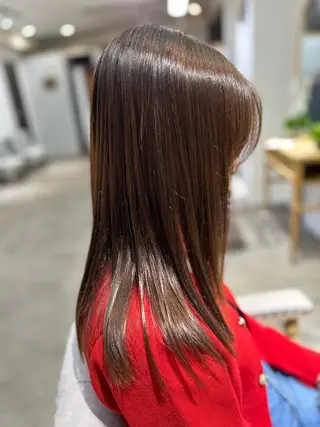 セミロング HAIR&LIFE Omote町田店所属・ヘアーアンドライフ オモテのヘアスタイル