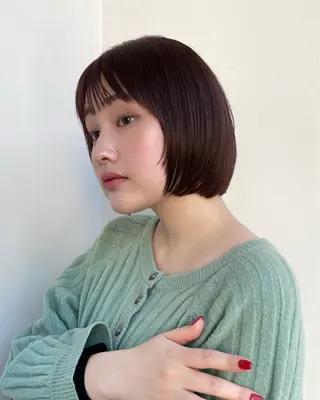 ショート 似合わせ/透明感 /レイヤー/りほ🤍のヘアスタイル