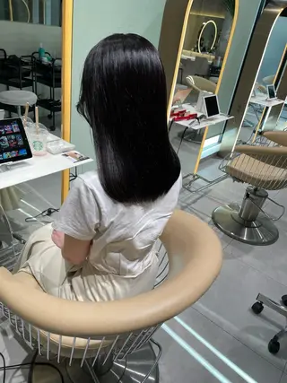 セミロング 《髪質改善✖️オリー ブ🧸》小嶋拓也のヘアスタイル