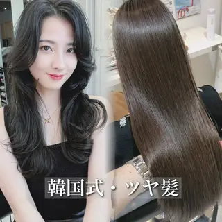 ロング 山本翔一郎 韓国顔周りレイヤーのヘアスタイル