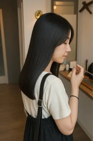 ロング kirak薬院店所属・松下 友也のヘアスタイル