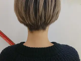 ショート デザインカラー/ 推しの配色　肥後のヘアスタイル