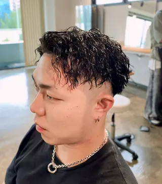 パーマ メンズ メンズパーマ 特化/中川拓也のヘアスタイル