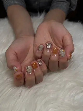 ネイル 🦋Hina🦋 10月予約受付中✨のネイルデザイン