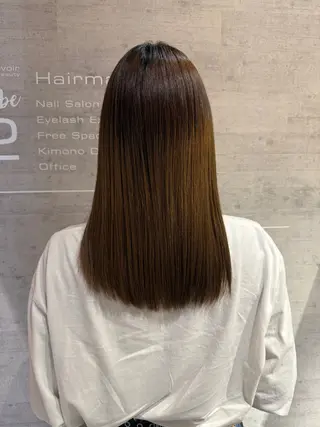 セミロング 田中 清司のヘアスタイル