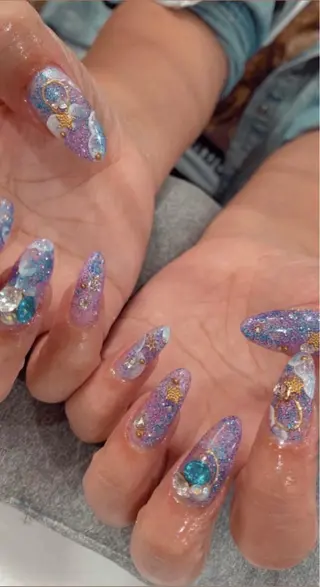 ネイル wooone所属・鶴橋wooone nail.rieのネイルデザイン