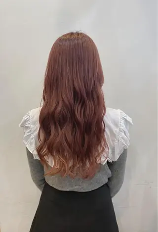 ロング カラー ブリーチ指名 NO1🌈SAKIのヘアスタイル