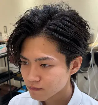 パーマ ヘアアレンジ メンズ AI TOKYO　men's横浜所属・👑メンズ特化👑 💪りゅうせい💪のヘアスタイル