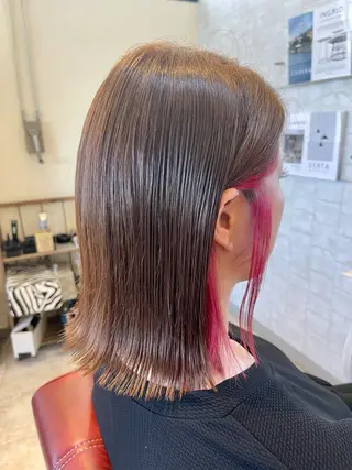 ミディアム 🍭透明感カラー 志賀拓海🍬🌈のヘアスタイル