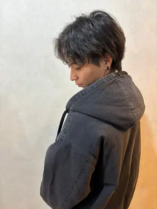 ショート パーマ メンズ mellow men 's MIZUKIのヘアスタイル