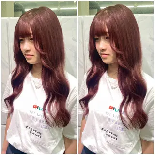 ロング 🦋プルエクステ ARISA🦋のヘアスタイル