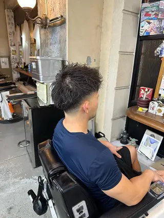 ショート メンズ モチヅキ タツキのヘアスタイル