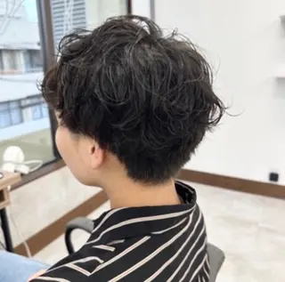 ショート パーマ TELA HAIR君津店【テーラーヘアー】所属・阿部 優奈のヘアスタイル