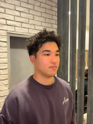 ショート パーマ メンズ メンズ 🔫KOKIのヘアスタイル