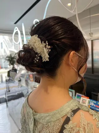 ミディアム ヘアアレンジ 金子 麗のその他イメージ