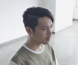 ショート メンズ クセ毛お悩みの方 四宮桂佑のヘアスタイル