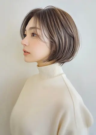 ショート nex the salon coall所属・🫧似合わせショート イシダ🫧のヘアスタイル