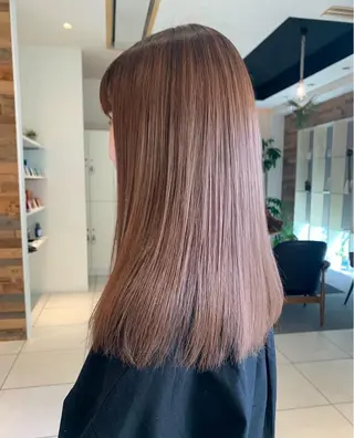 ロング ハイトーン/ 髪質改善/ヒロタリカのヘアスタイル