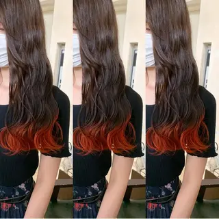 ロング カラー 透明感カラー特化型 NAOKIのヘアスタイル