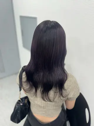 セミロング カラー 🎀愛されgirly ヘア🫧Ayakaのヘアスタイル