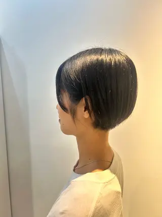 ショート ショート￤ボブ￤顔周 りcut￤ナノコ🎀のヘアスタイル