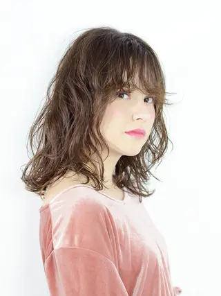 ミディアム 倉橋 俊輔のヘアスタイル