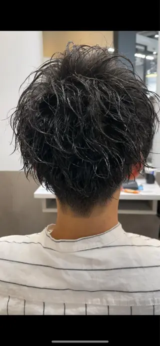 パーマ メンズ 福永速人 /メンズパーマのヘアスタイル