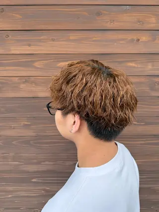 パーマ メンズパーマ特化 亮太のヘアスタイル