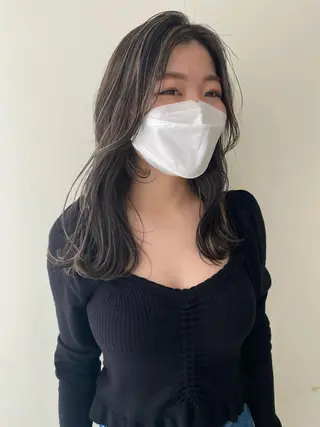 ロング カラー ヘアアレンジ SALOWIN原宿iori店所属・レイヤー🌟艶カラー 🕊まやのヘアスタイル