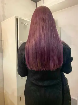 カラー ANGELICA HINAのヘアスタイル