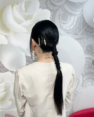 ヘアアレンジ 佐野 優美子のヘアスタイル