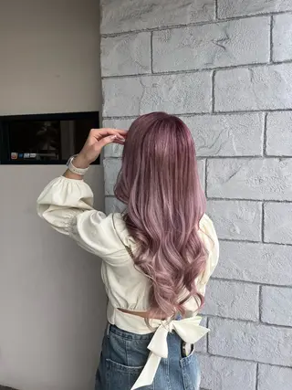 ロング カラー ながたに あやか🎀のヘアスタイル