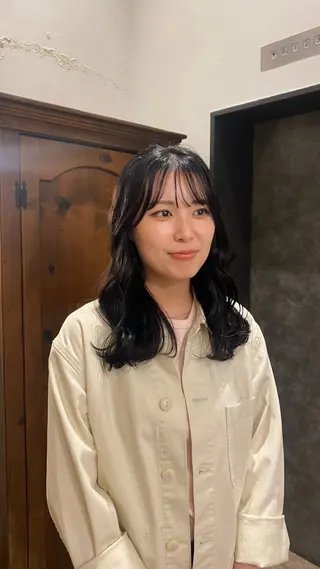 ロング カラー カットモデル募集 🪷なりたりみのヘアスタイル