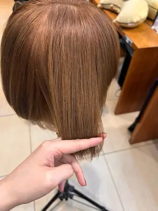 カラー リリカ🐈‍⬛ブリー チカラー/上永谷のヘアスタイル