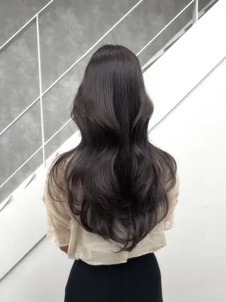 ロング 🚨メンズ曲がる 縮毛矯正りおん🚨のヘアスタイル