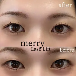 マツエク・マツパ merry Lash Liftのマツエク・マツパデザイン