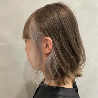 ミディアム カラー ✨似合わせ特化美容師 WILL上村 拳吾のヘアスタイル