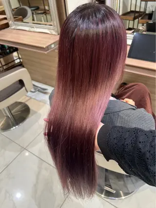カラー chinatsu ໒꒱ ‧₊˚のヘアスタイル