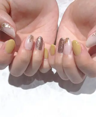 ネイル 會田 瑠衣のネイルデザイン