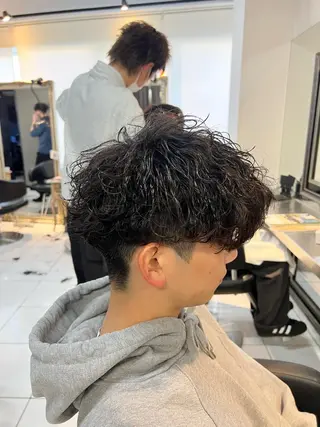 パーマ メンズ パーマ特化美容師 茂木広幸のヘアスタイル
