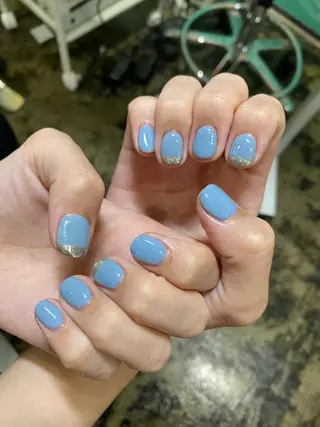 ネイル ♱˖⁺ 𝒎𝒐𝒑𝒊 ⁺のネイルデザイン