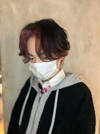 ショート カラー メンズ SAKURA    gifu所属・✂️メンズ特化✂️ 大城聖瑠のヘアスタイル