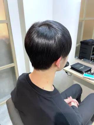 ミディアム カラー メンズ EMANON新宿南口所属・🦄中性ウルフ ☁️Shiori🦄のヘアスタイル