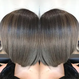 ショート カラー 大久保 隆蔵のヘアスタイル