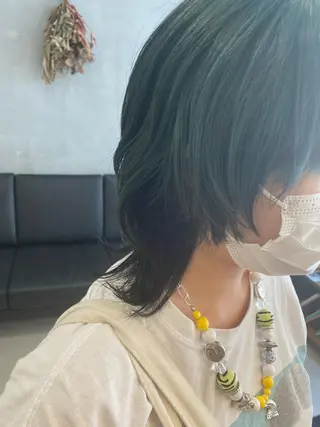 ミディアム 田村 りなのヘアスタイル