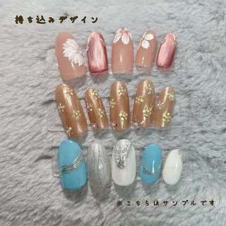 ネイル Total Beauty Salon Charlme所属・たなか ちはるのネイルデザイン