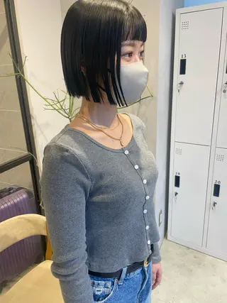 ショート カラー SALOWIN原宿iori B１階所属・🫧美髪育成美容師 WASHIZU🫧のヘアスタイル