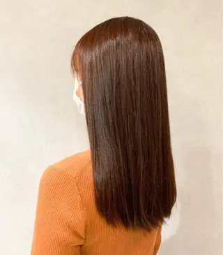 ロング カラー 似合わせカット/ 艶カラー/いらみなのヘアスタイル