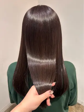 ロング 透明感カラー 板橋 島村美咲のヘアスタイル