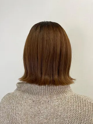 ミディアム 川畑 大地/波巻きパーマのヘアスタイル